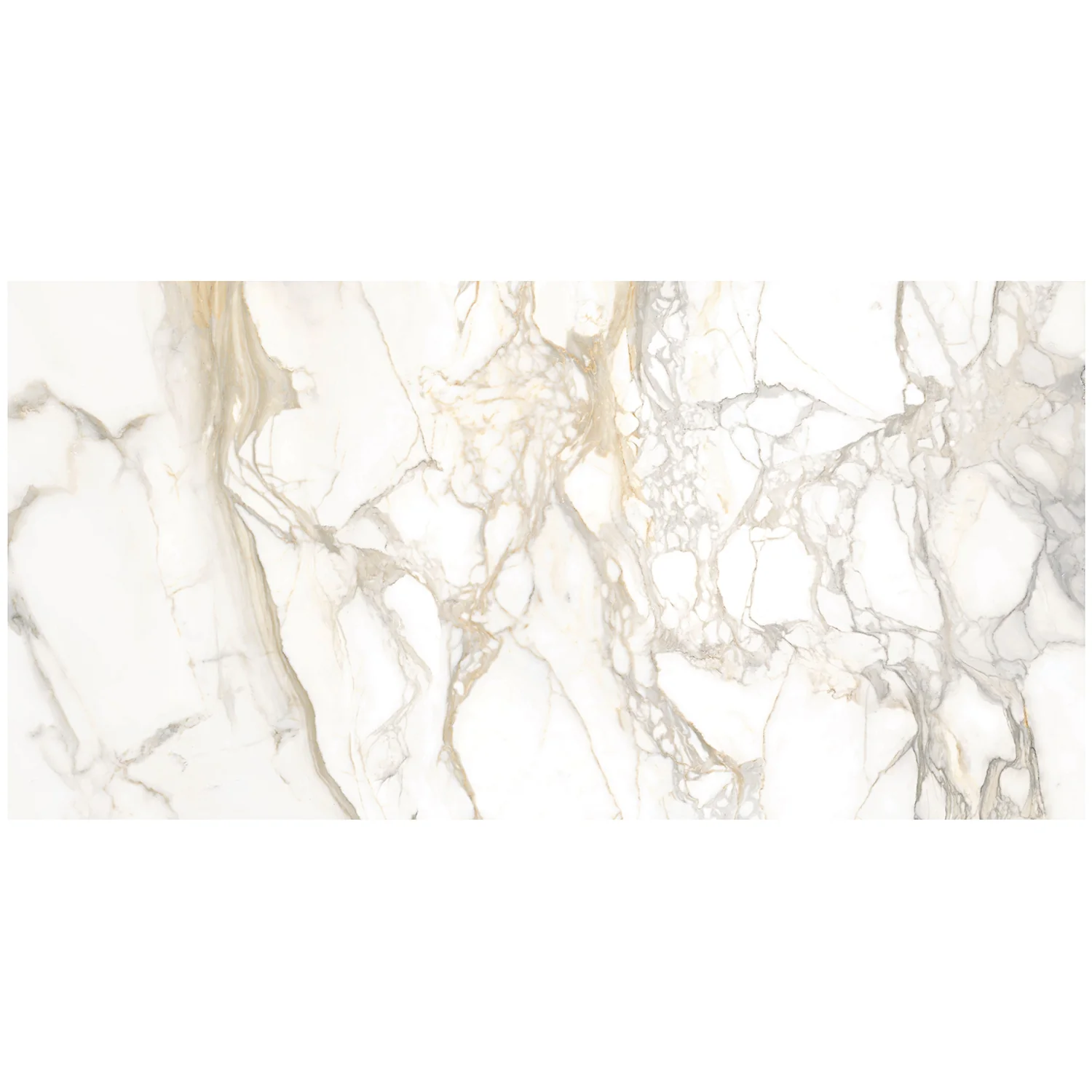 Tilebar Marmi Slim Bernini Oro 30x60 Polished Porcelain Slab - Image 3
