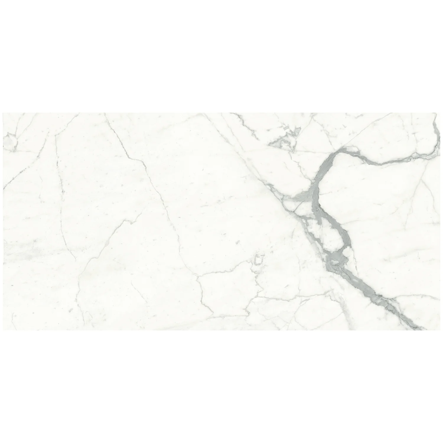 Tilebar Marmi Slim Bianco Venato 60x120 Polished Porcelain Slab - Image 3