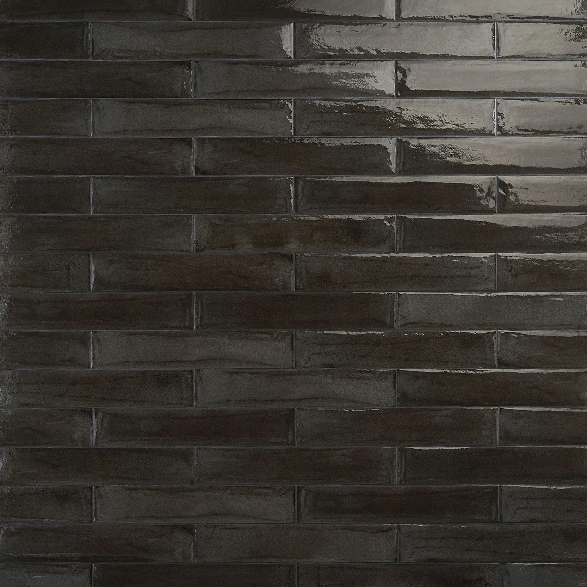 Tilebar Nero Black 3x16 Polished Porcelain Subway Tile - Image 4