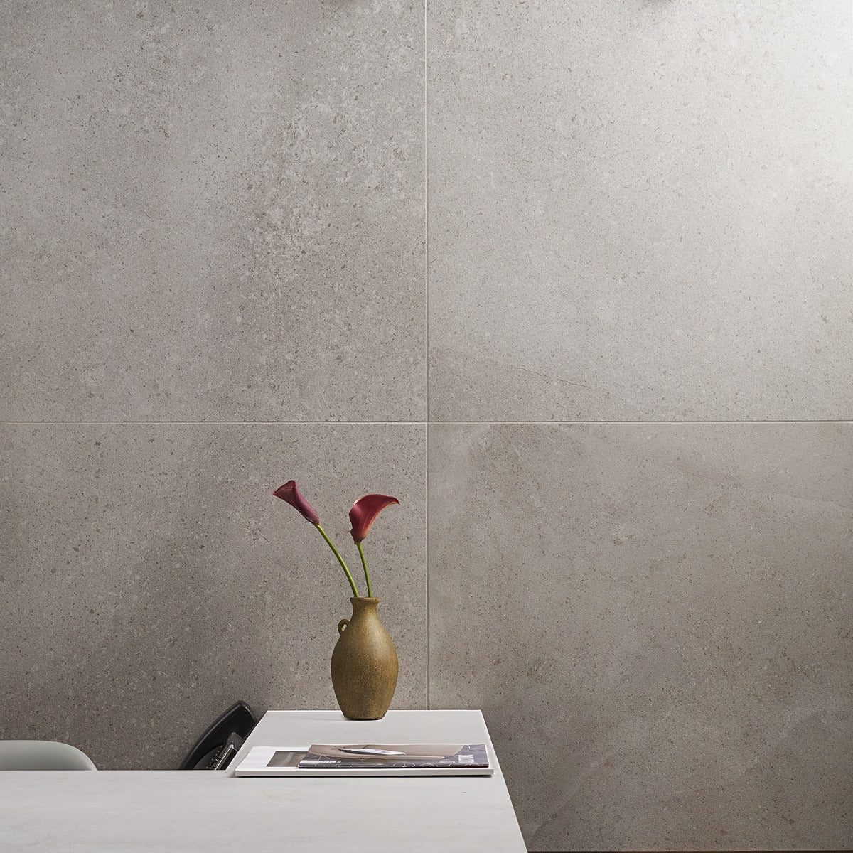 Tilebar New Rock Fumo Light Gray 24x24 Matte Porcelain Tile - Image 4