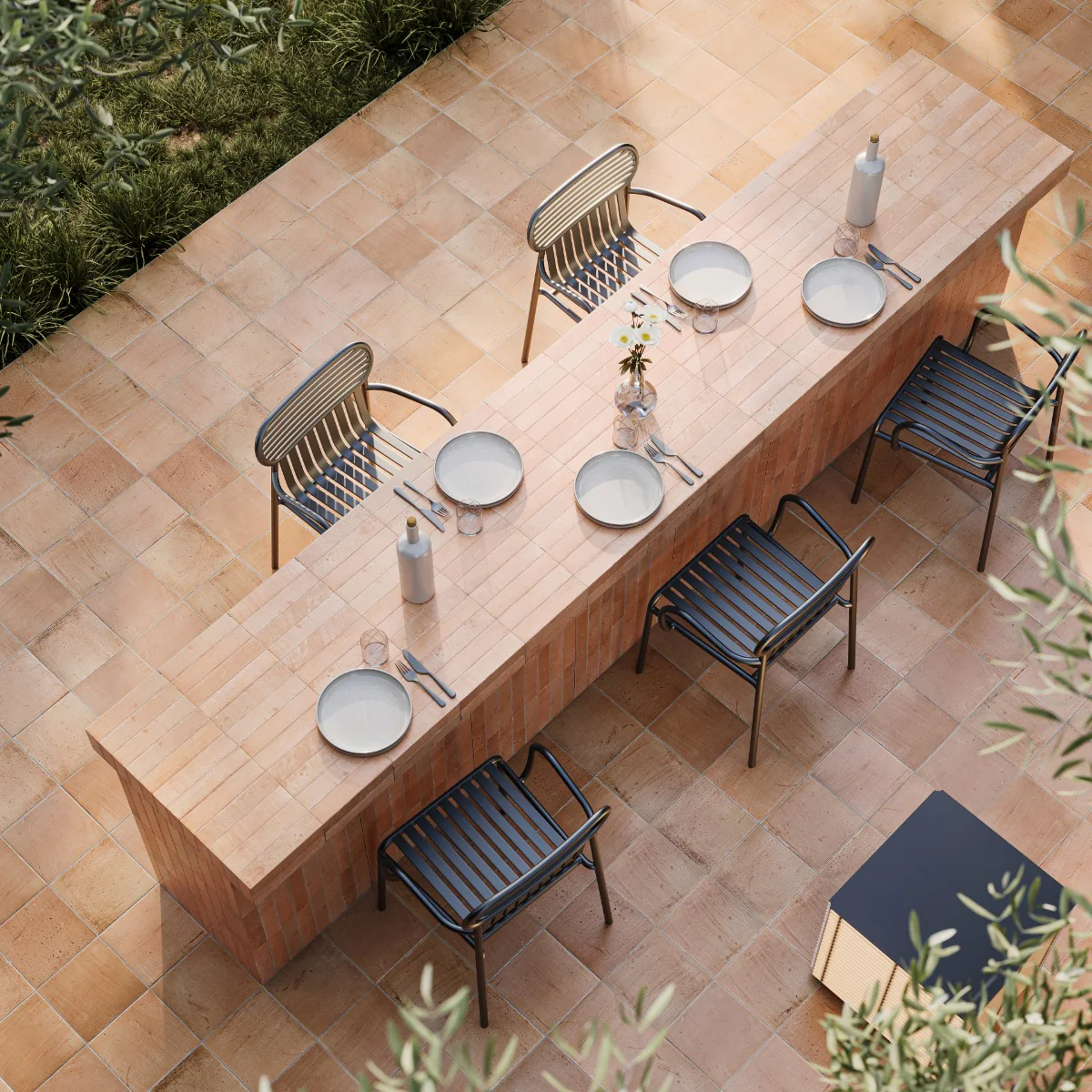Saltillo Sand Terracotta 9x9 Matte Porcelain Tile - Durable and Stylish - Image 2