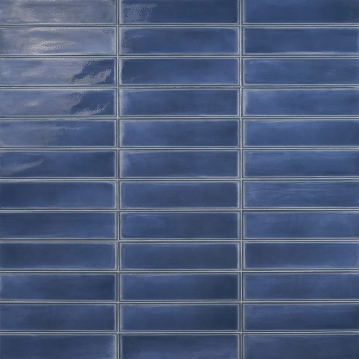 Stacy Garcia ArtBlock Denim Blue 4x16 Glossy Porcelain Tile - Image 3