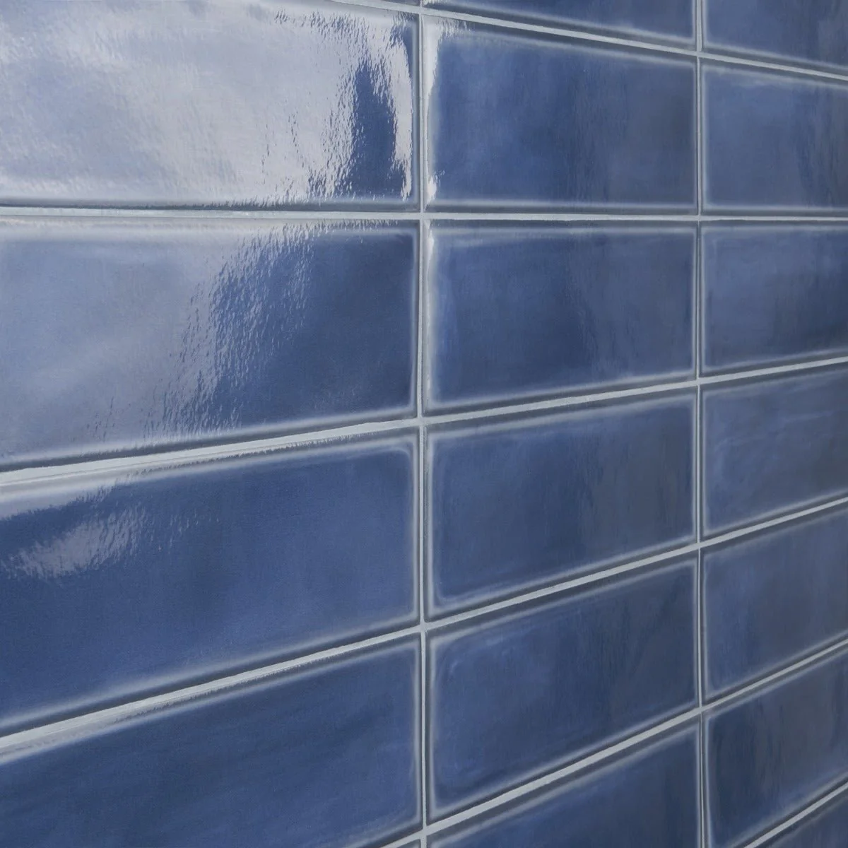 Stacy Garcia ArtBlock Denim Blue 4x16 Glossy Porcelain Tile - Image 8