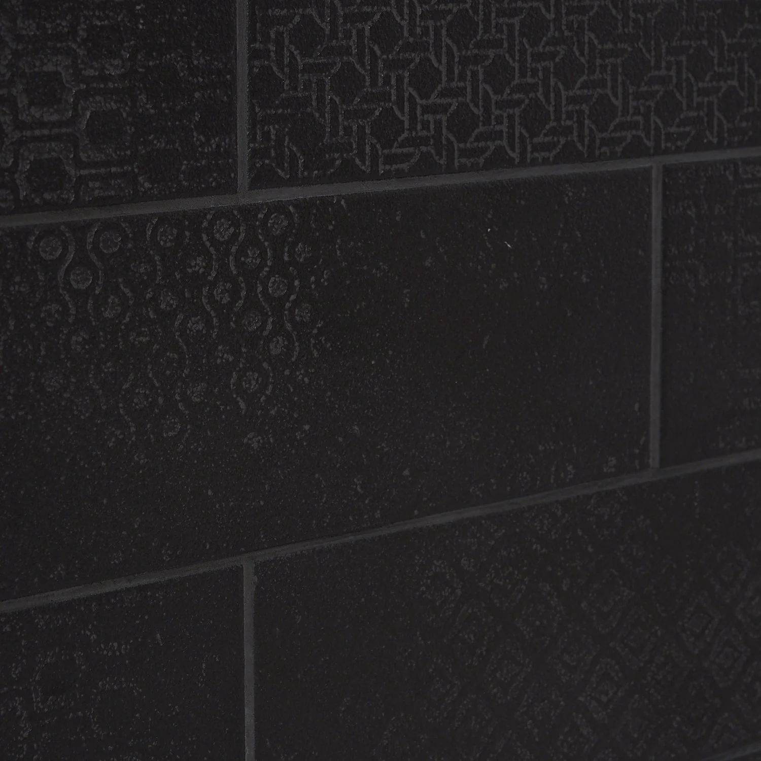 Tessuto Carbone Black Matte Porcelain Subway Tile 4x12 - Image 8