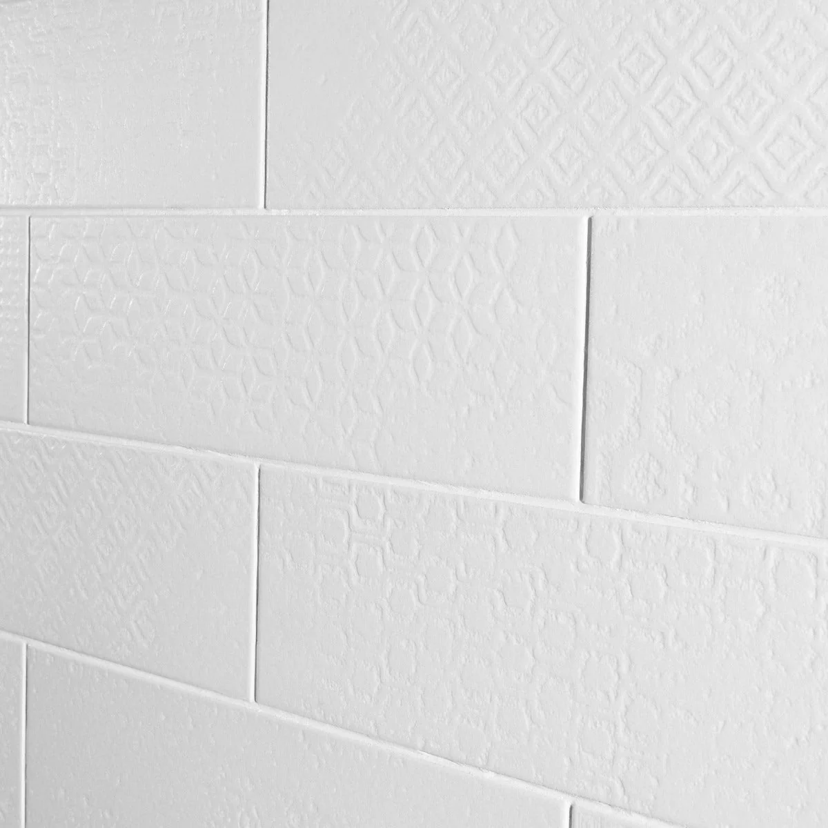 Tessuto White Matte Porcelain Subway Tile 4x12 - Made in Italy - Image 6