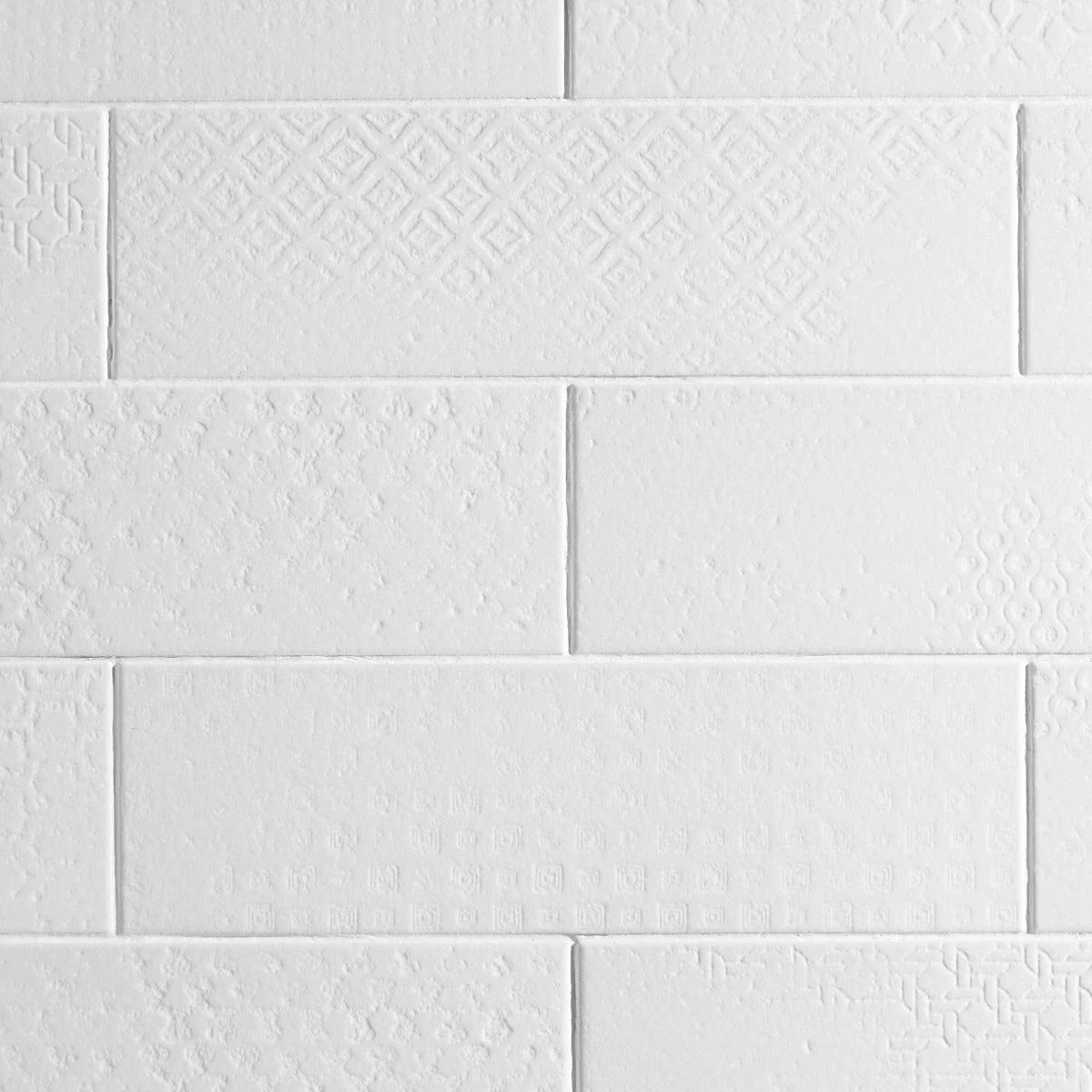 Tessuto White Matte Porcelain Subway Tile 4x12 - Made in Italy - Image 7