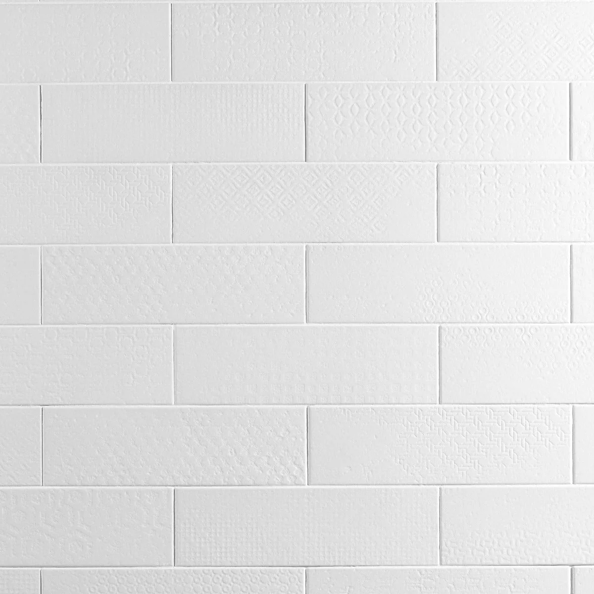 Tessuto White Matte Porcelain Subway Tile 4x12 - Made in Italy - Image 8