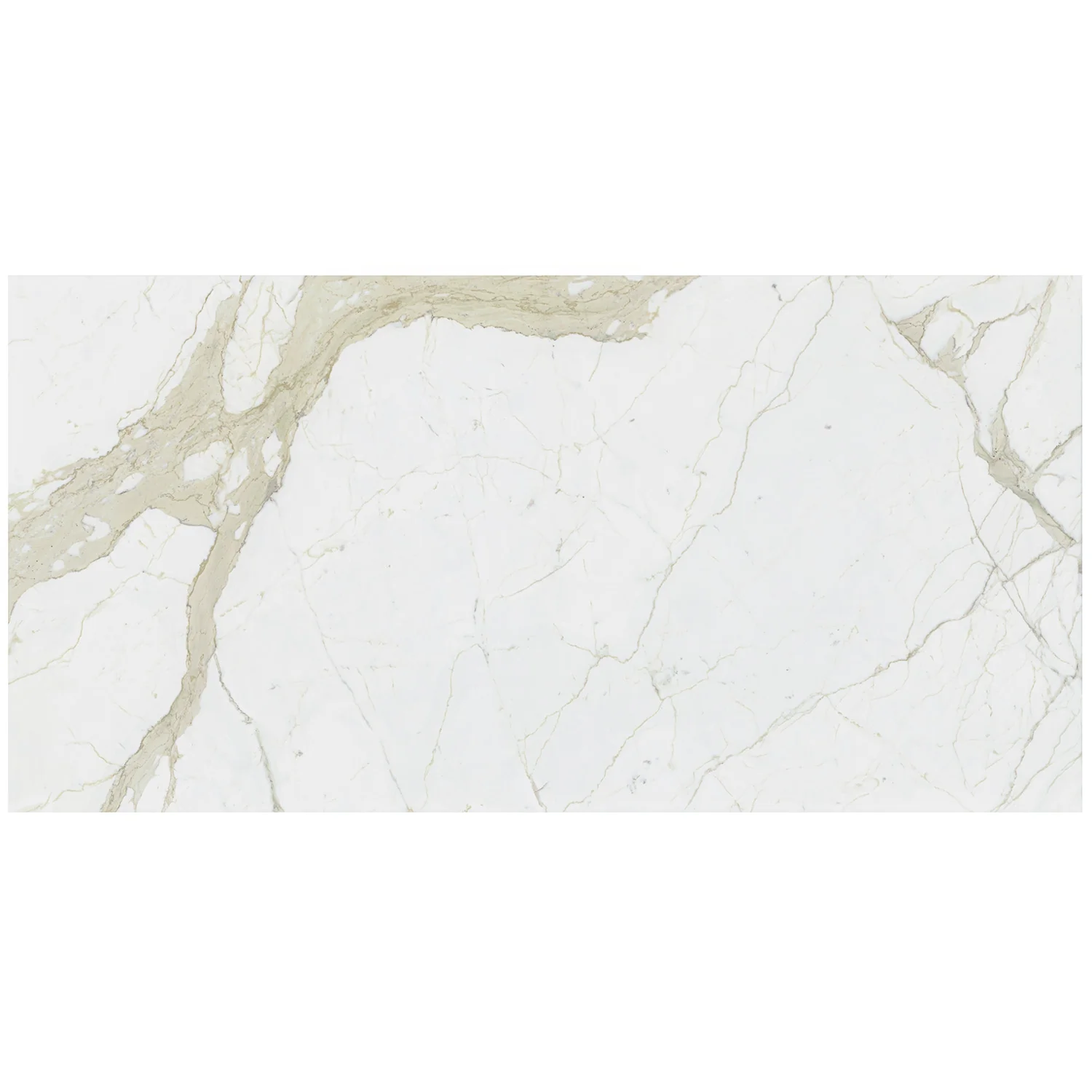 TileBarXL Marmi Slim White Calacatta 60x120 Polished Porcelain Slab - Image 3