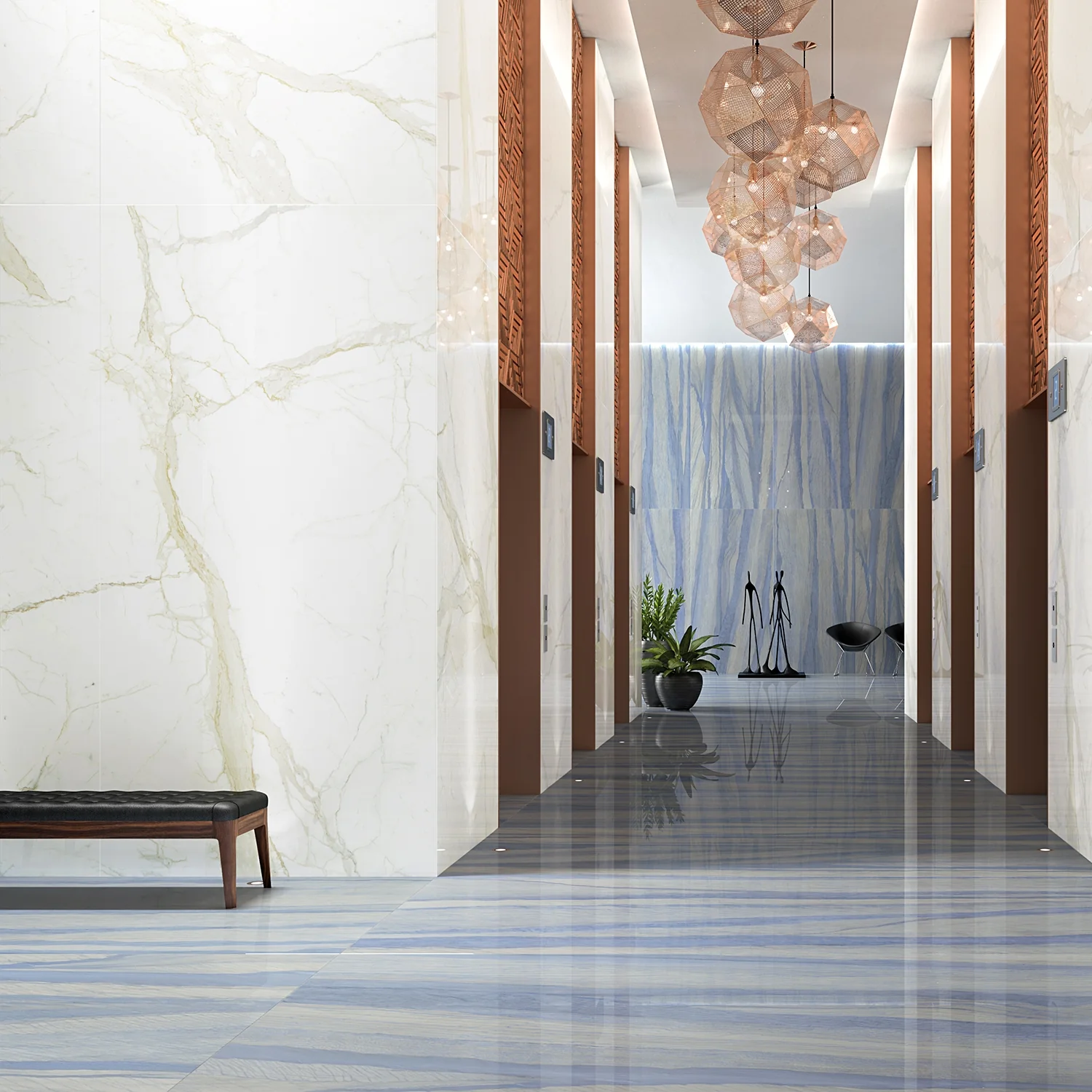 TileBarXL Marmi Slim White Calacatta 60x120 Polished Porcelain Slab - Image 8
