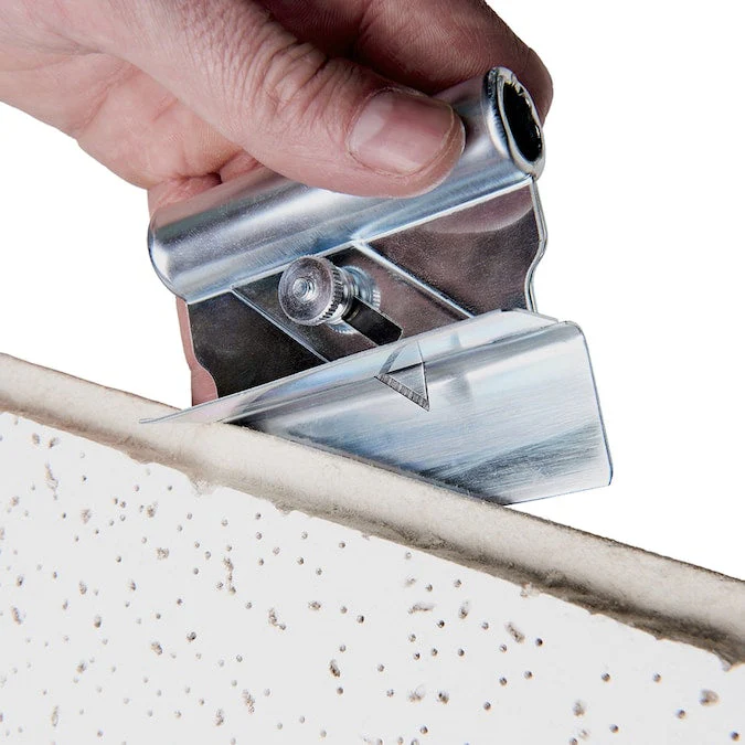 ToolPro Stainless Steel Ceiling Tile Cutter, 10-Pack, 1.75-in Width, Commercial/Residential - Image 5