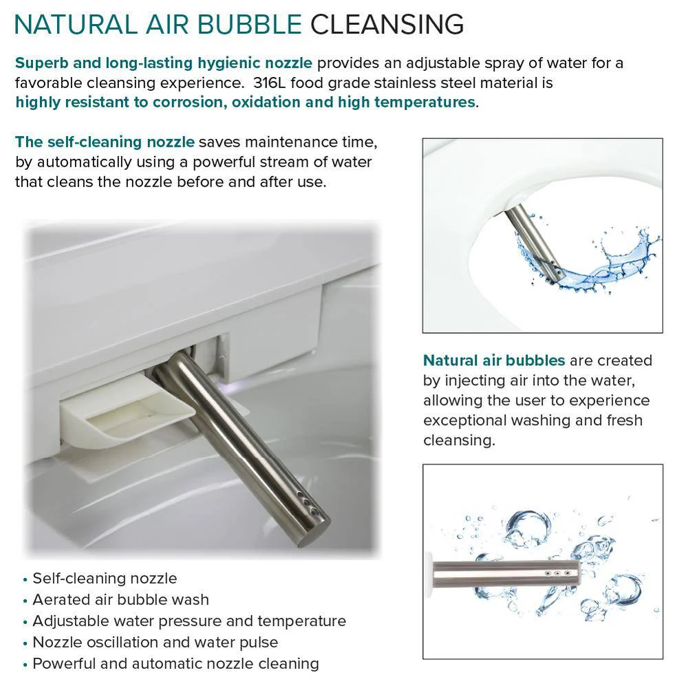 Transolid Rosemary 1-Piece Dual Flush Elongated Smart Toilet Bidet - Image 10