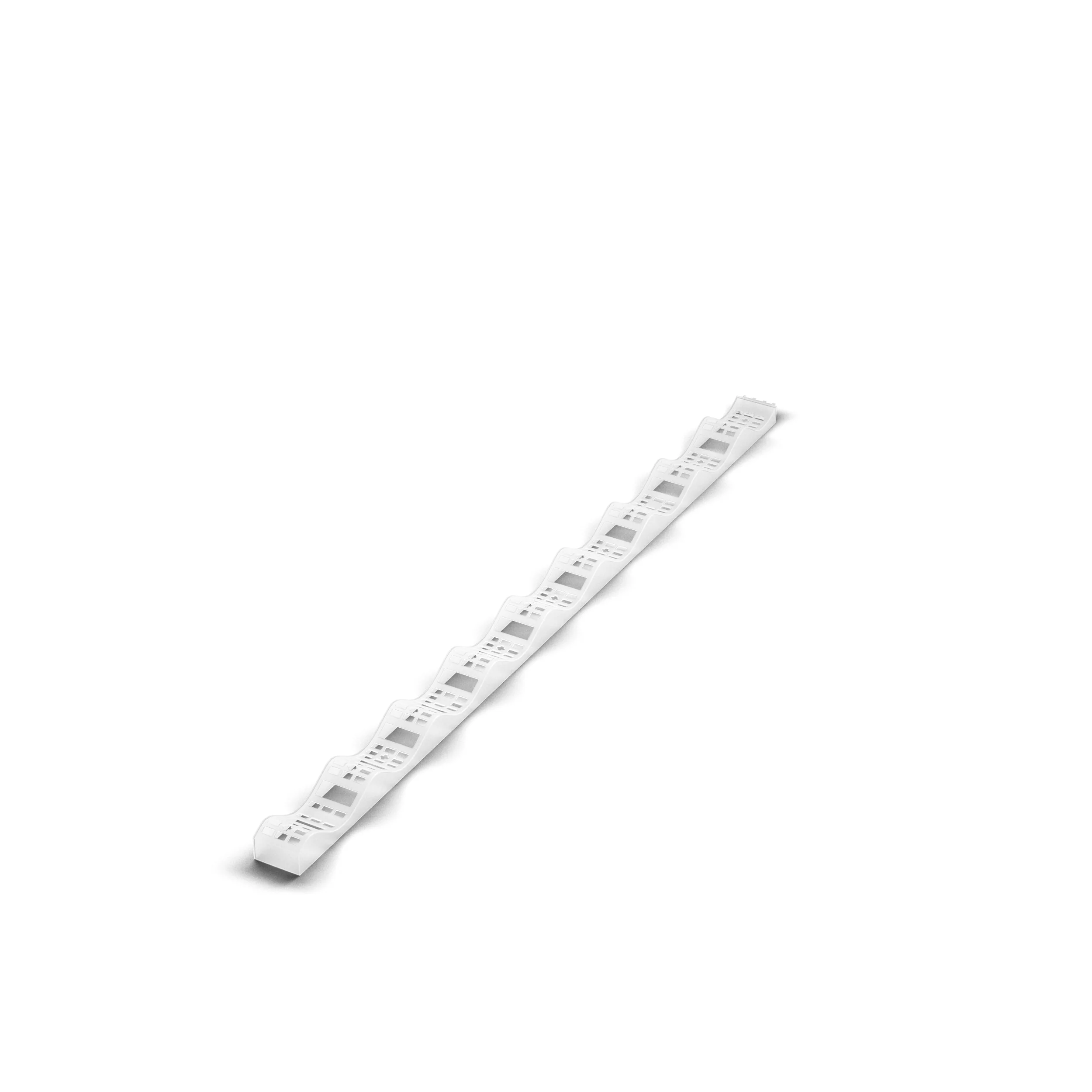 Tuftex Plastic Closure Strips, 6-Pack – Cross-Link Polyethylene Vented Roof Panel Closure Strips (White) - Image 3