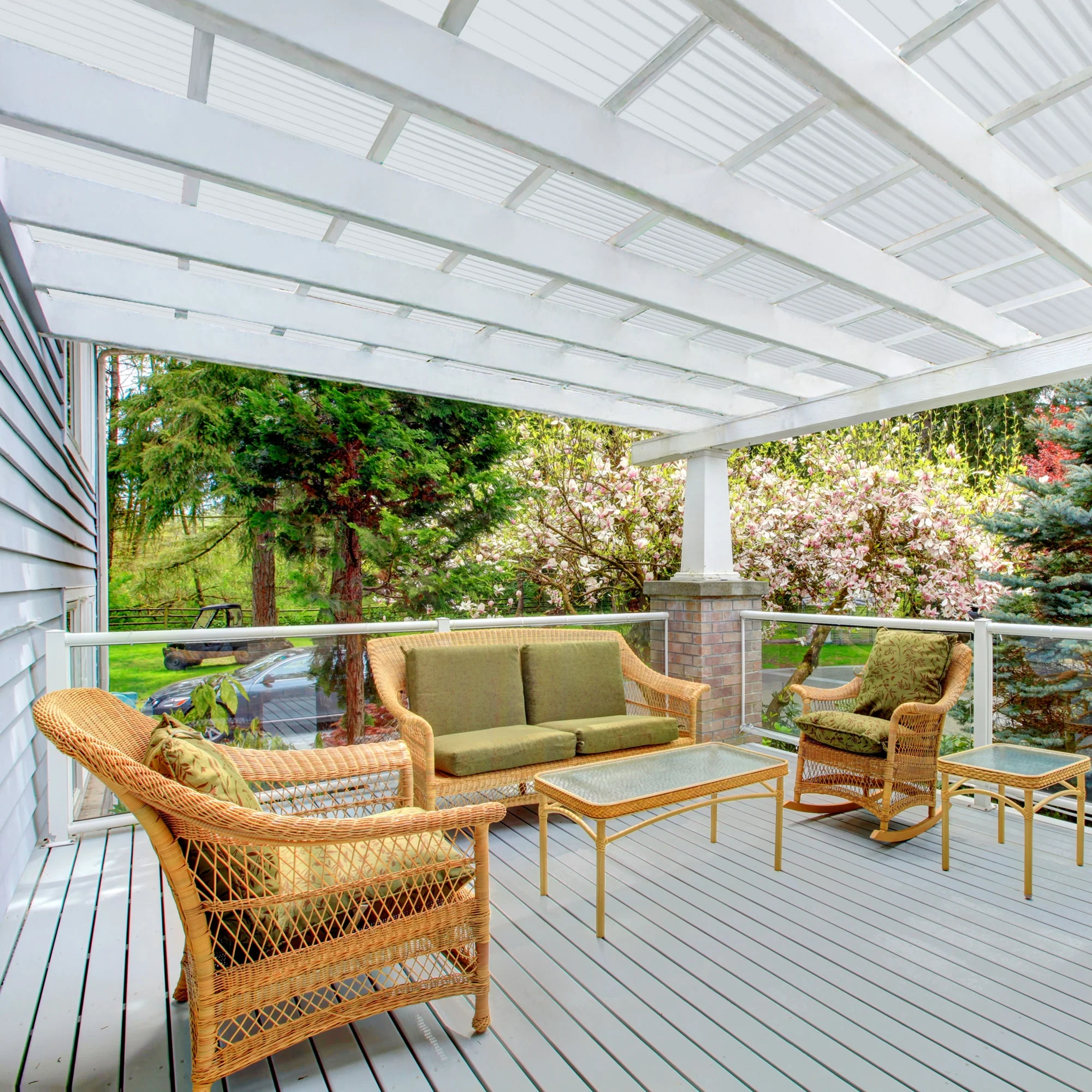 Tuftex PolyCarb 2.17-ft x 6-ft Corrugated White Opal Polycarbonate Roof Panels, 10-Pack - Image 4
