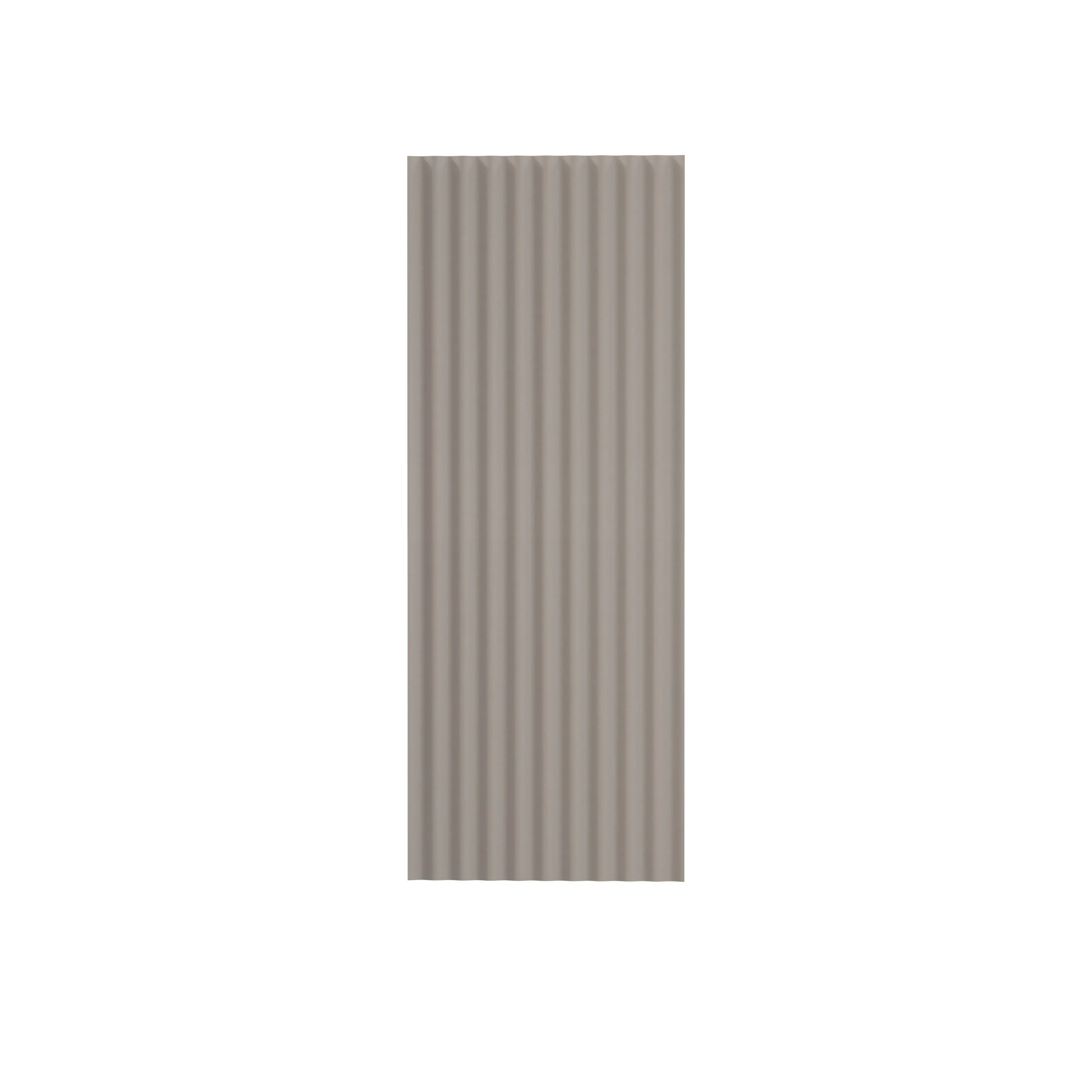 Tuftex SeaCoaster 2.17-ft x 6-ft Corrugated Tan PVC Plastic Roof Panel