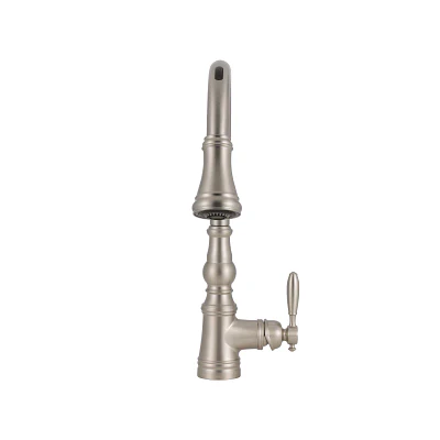 U by Moen Weymouth Single-Handle Pull-Down Sprayer Smart Kitchen Faucet with Voice Control in Spot Resist Stainless - Image 2