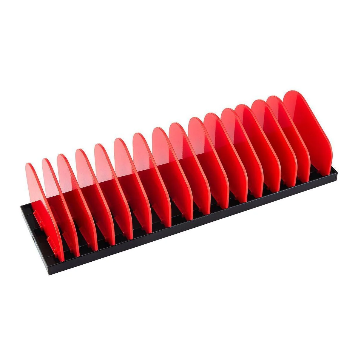 U.S. GENERAL 15-Compartment Adjustable Plier Rack