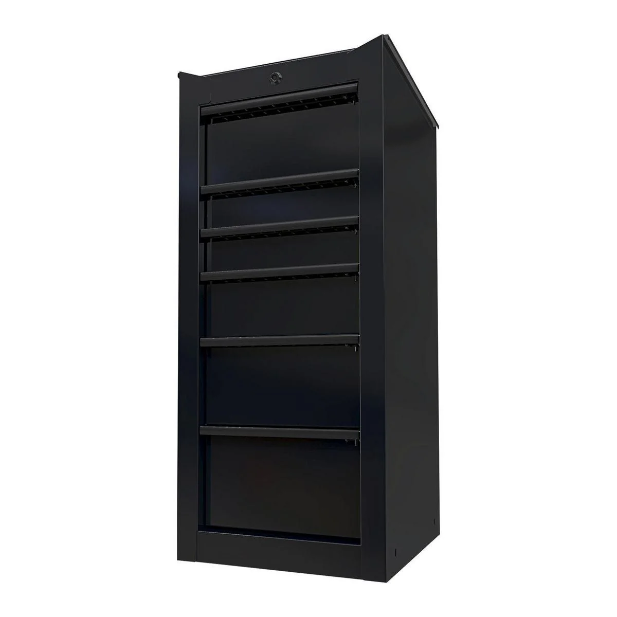 U.S. GENERAL 15 in. End Cabinet, Series 3, Black