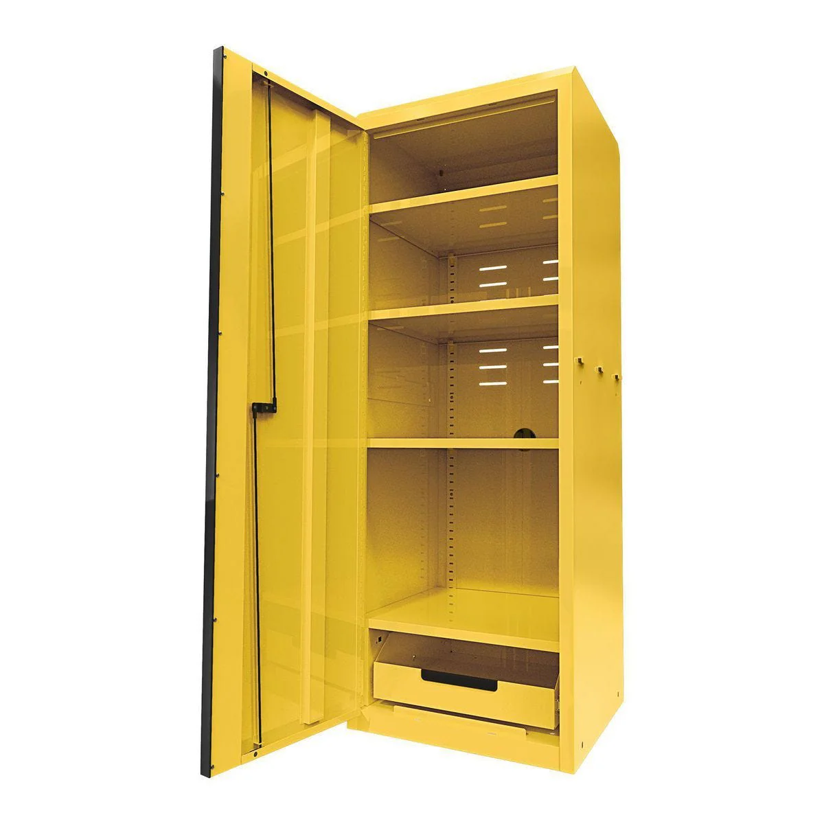 U.S. GENERAL 22 in. End Locker, Series 3, Yellow