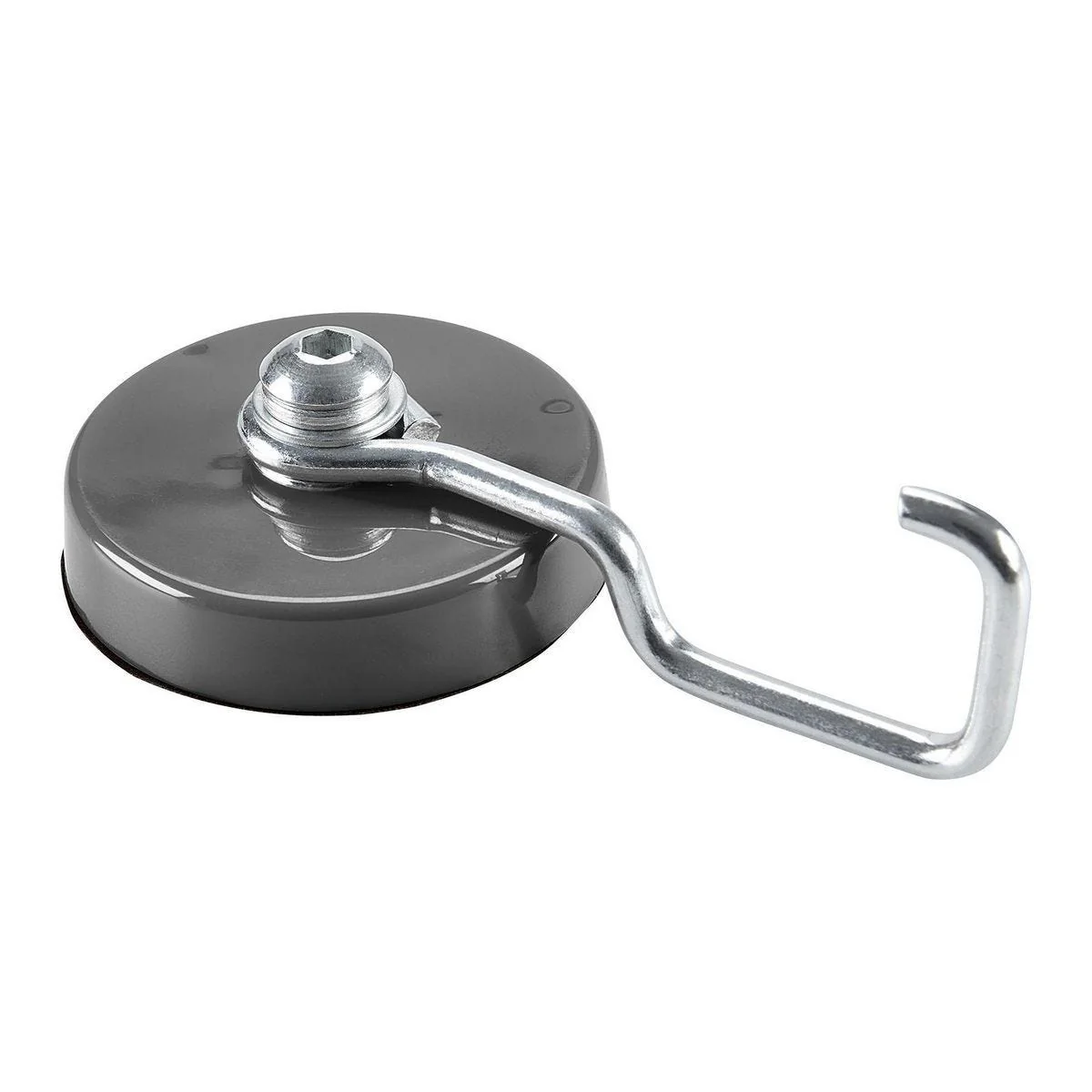 U.S. GENERAL 25 lb. Magnetic Hook, Gray