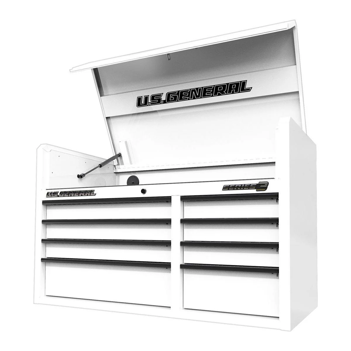 U.S. GENERAL 42 in. x 22 in. Top Chest, Series 3, White