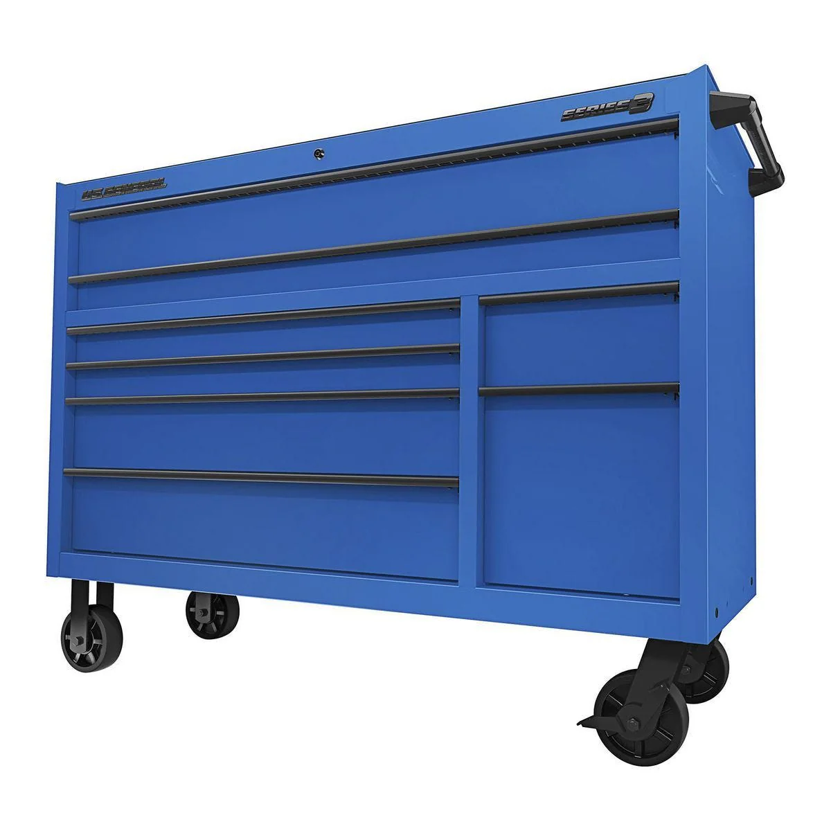 U.S. GENERAL 56 in. x 22 in. Roll Cab, Series 3, Blue