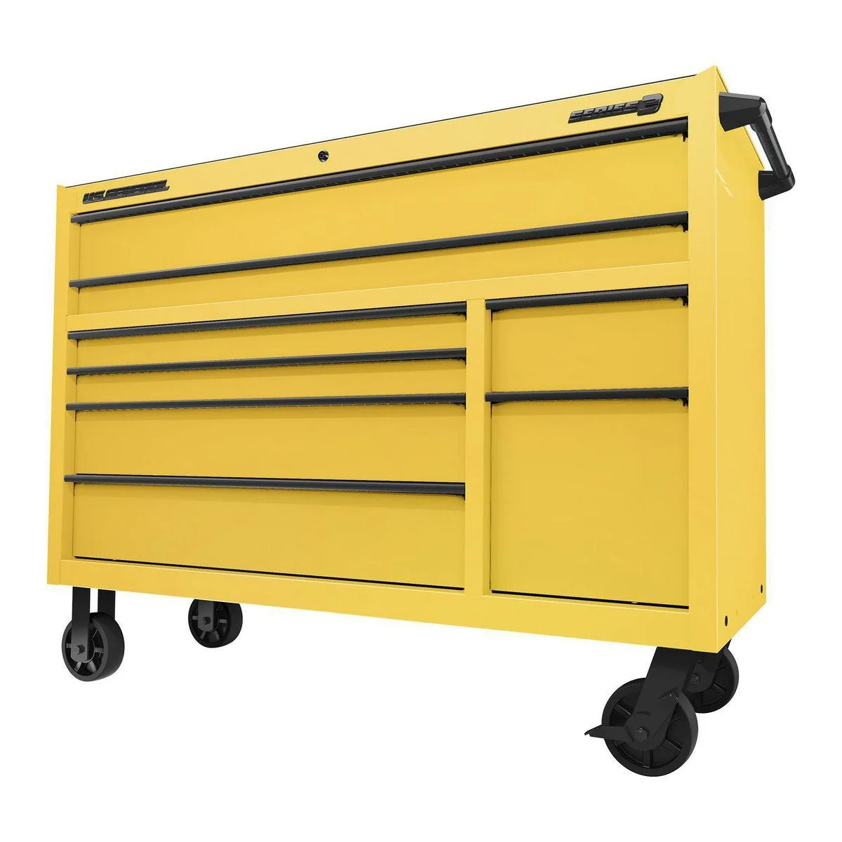 U.S. GENERAL 56 in. x 22 in. Roll Cab, Series 3, Yellow