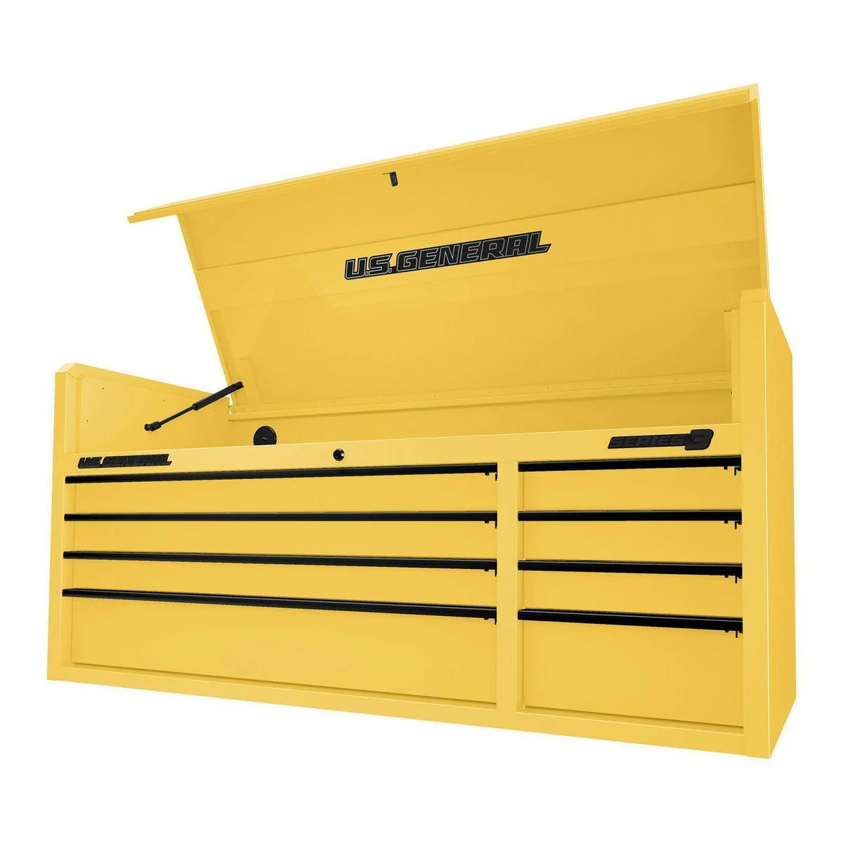 U.S. GENERAL 56 in. x 22 in. Top Chest, Series 3, Yellow
