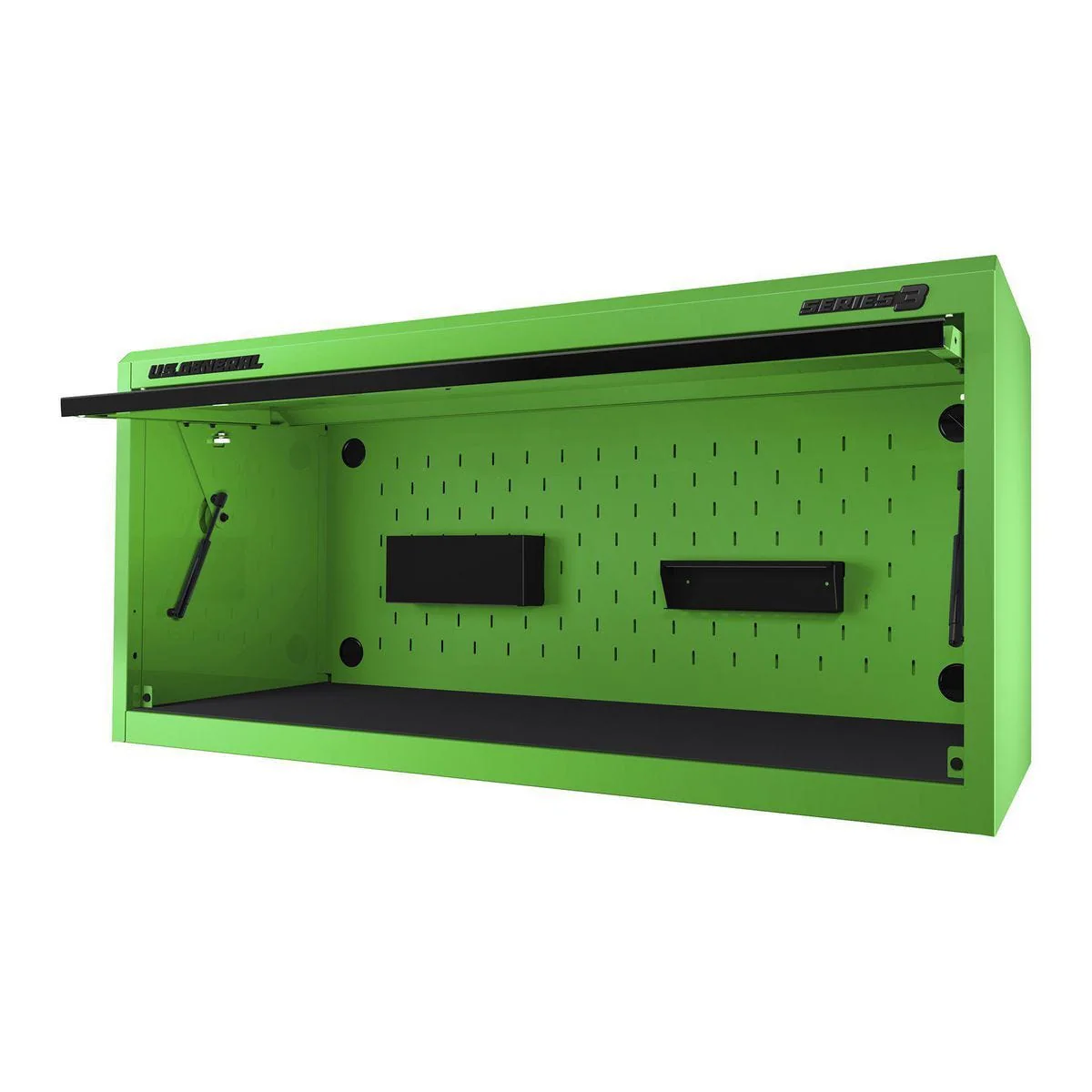 U.S. GENERAL 56 in. x 22 in. Work Center Hutch, Series 3, Green