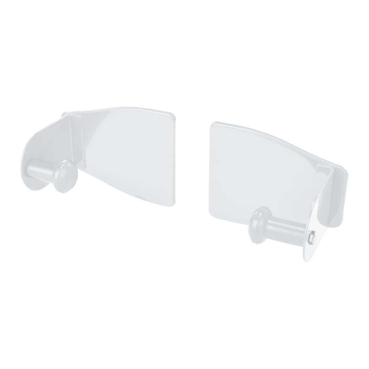 U.S. GENERAL Magnetic Paper Towel Holder, White
