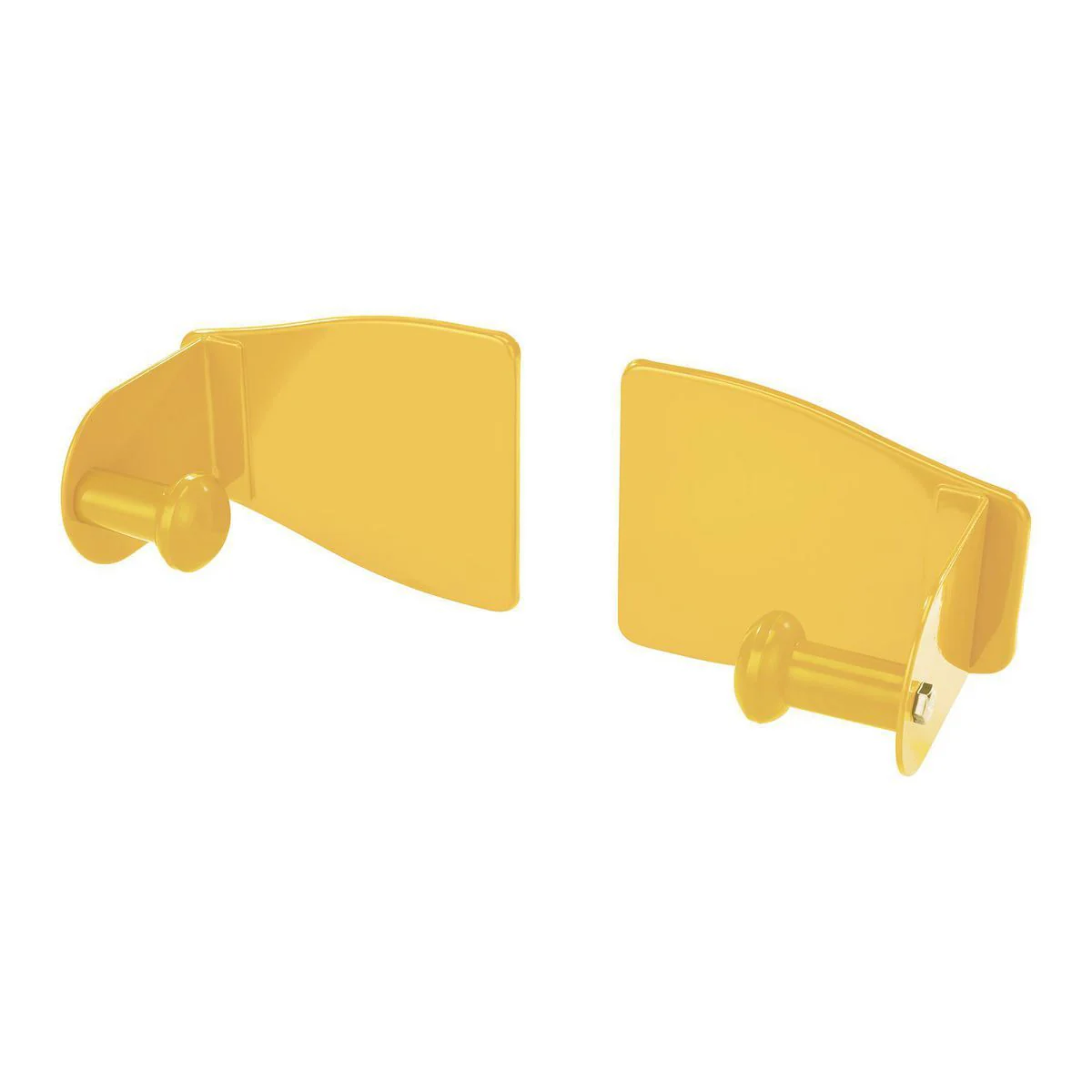U.S. GENERAL Magnetic Paper Towel Holder, Yellow