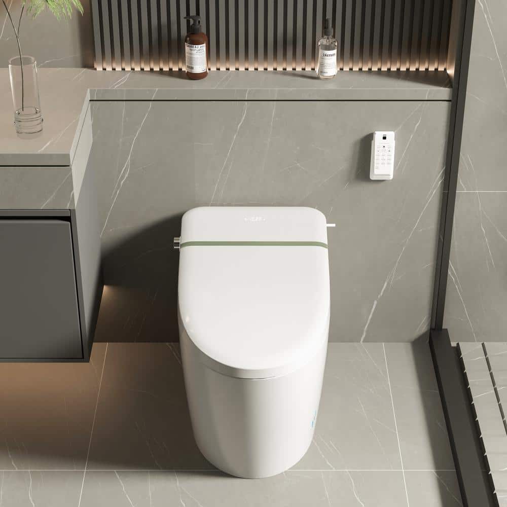 UKISHIRO Elongated Smart Bidet Toilet with Adjustable Sprayer Settings - Image 3