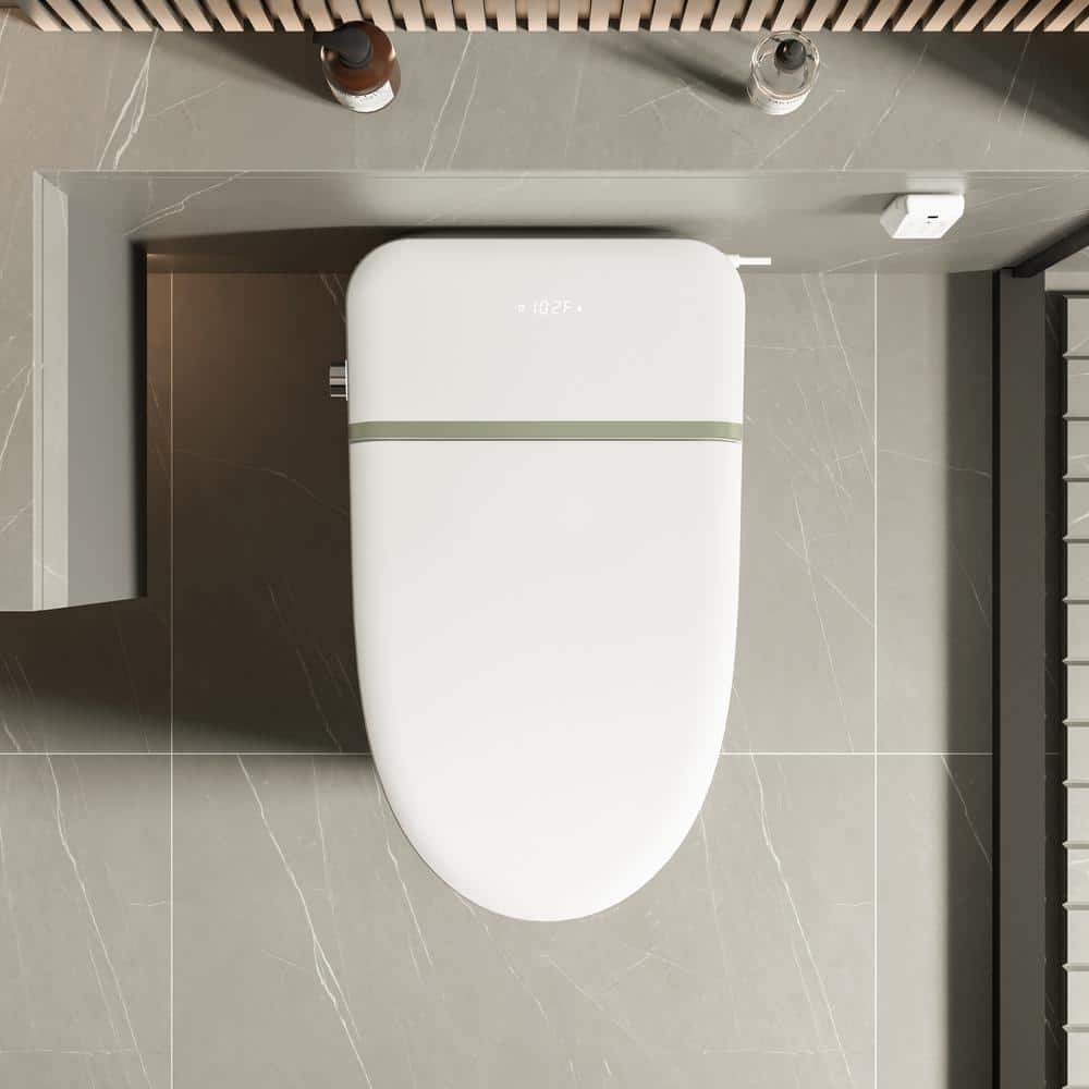 UKISHIRO Elongated Smart Bidet Toilet with Adjustable Sprayer Settings - Image 5