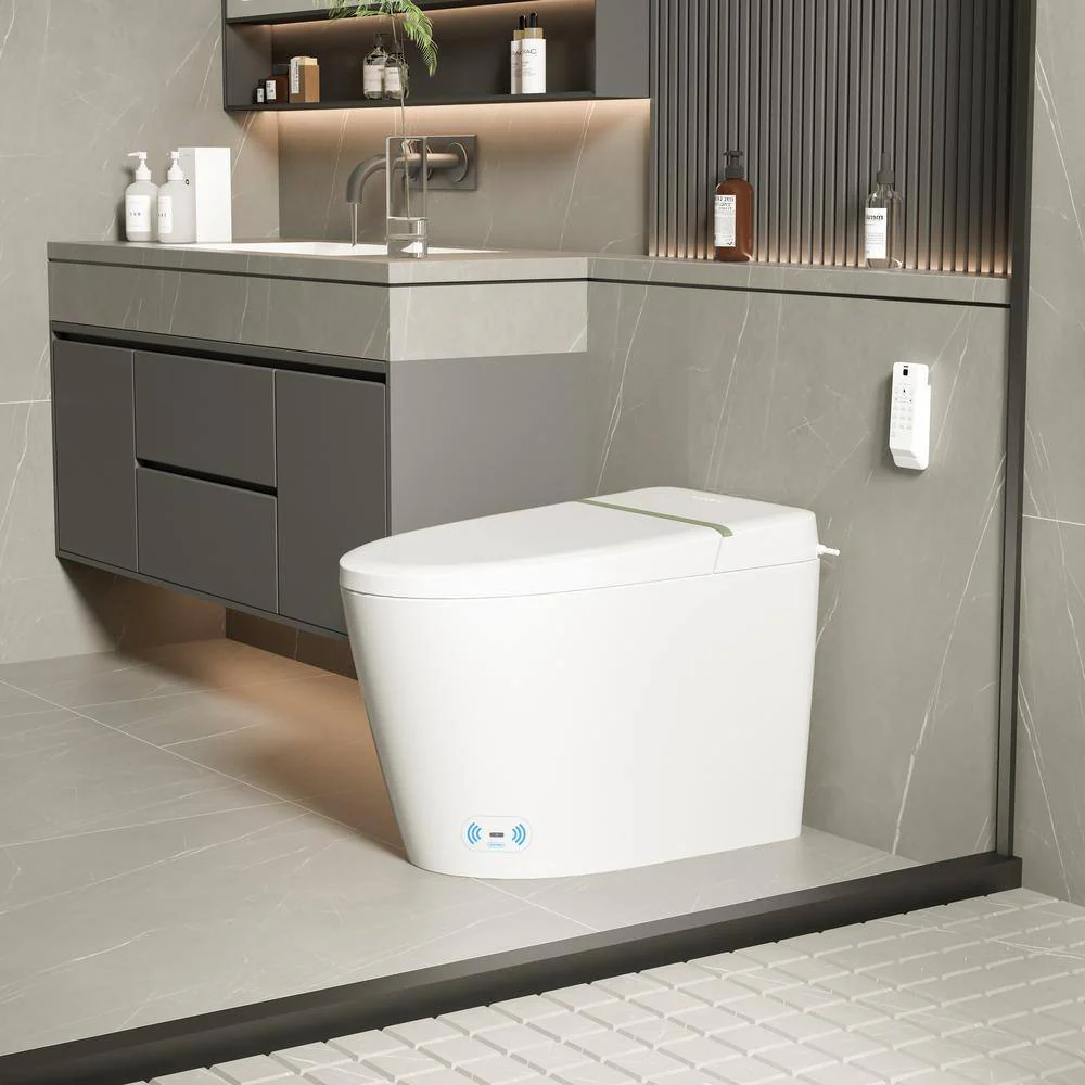 UKISHIRO Elongated Smart Bidet Toilet with Adjustable Sprayer Settings - Image 6