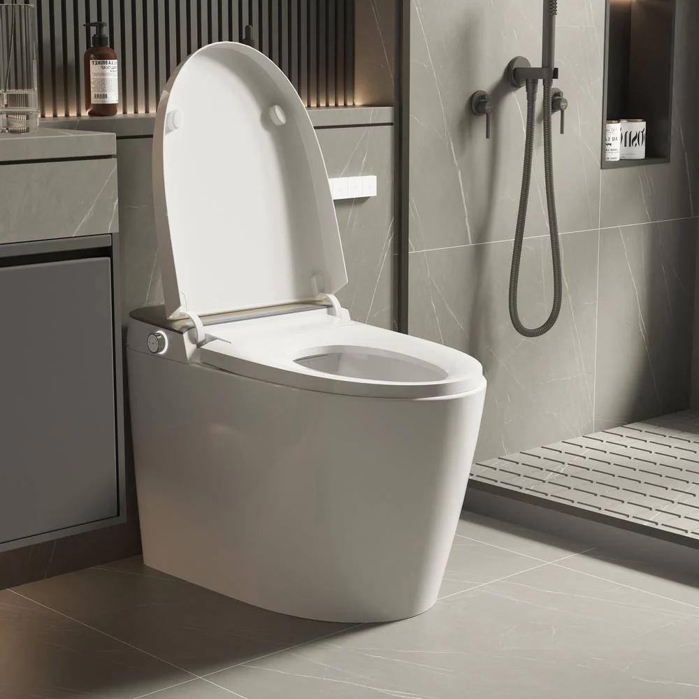 UKISHIRO Smart Bidet Toilet with Auto-Open Lid, Heated Seat, and Deodorizing - CLB23A18 - Image 2