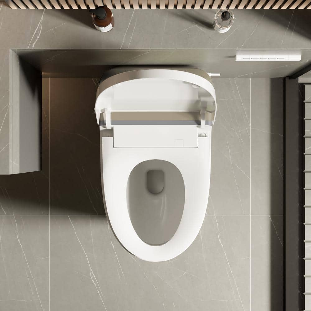 UKISHIRO Smart Bidet Toilet with Auto-Open Lid, Heated Seat, and Deodorizing - CLB23A18 - Image 4