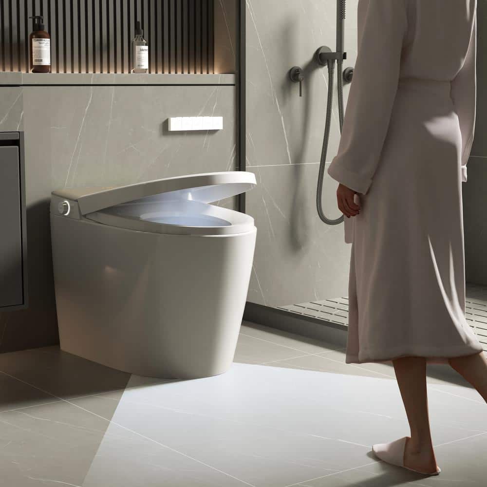 UKISHIRO Smart Bidet Toilet with Auto-Open Lid, Heated Seat, and Deodorizing - CLB23A18 - Image 7