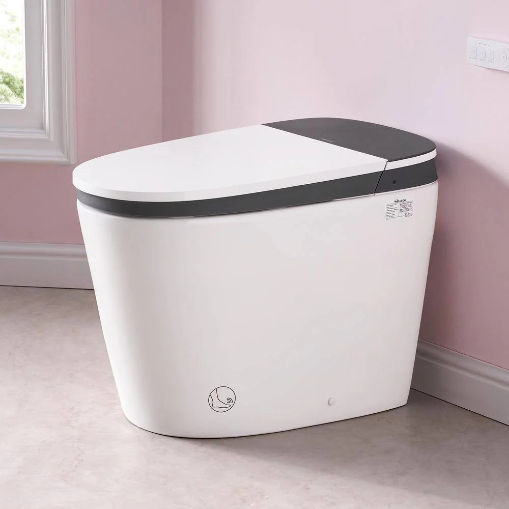 Unbranded 1.6/1.1 GPF ADA Smart Toilet Bidet with Auto Open/Close & UV-C Disinfection - Image 3