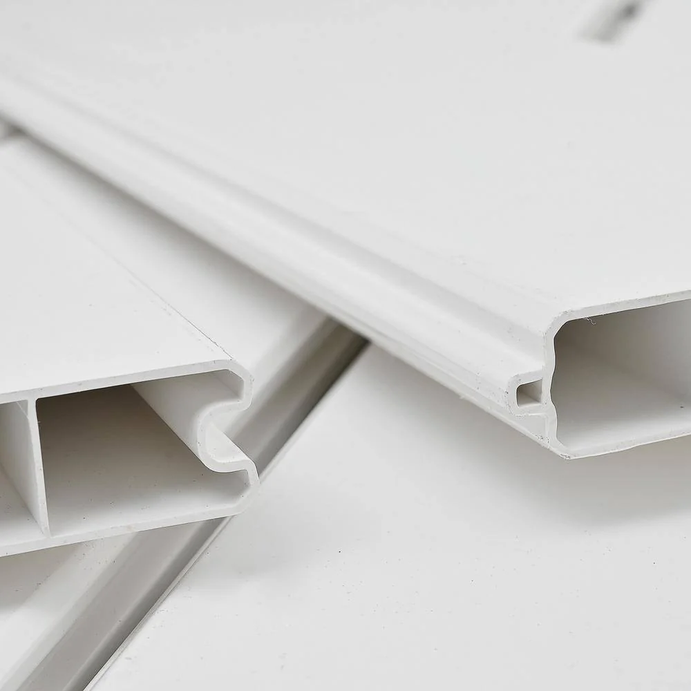 Unbranded 6 ft. x 6 ft. White Vinyl Fence Panel Set - 2 Pieces - Image 6