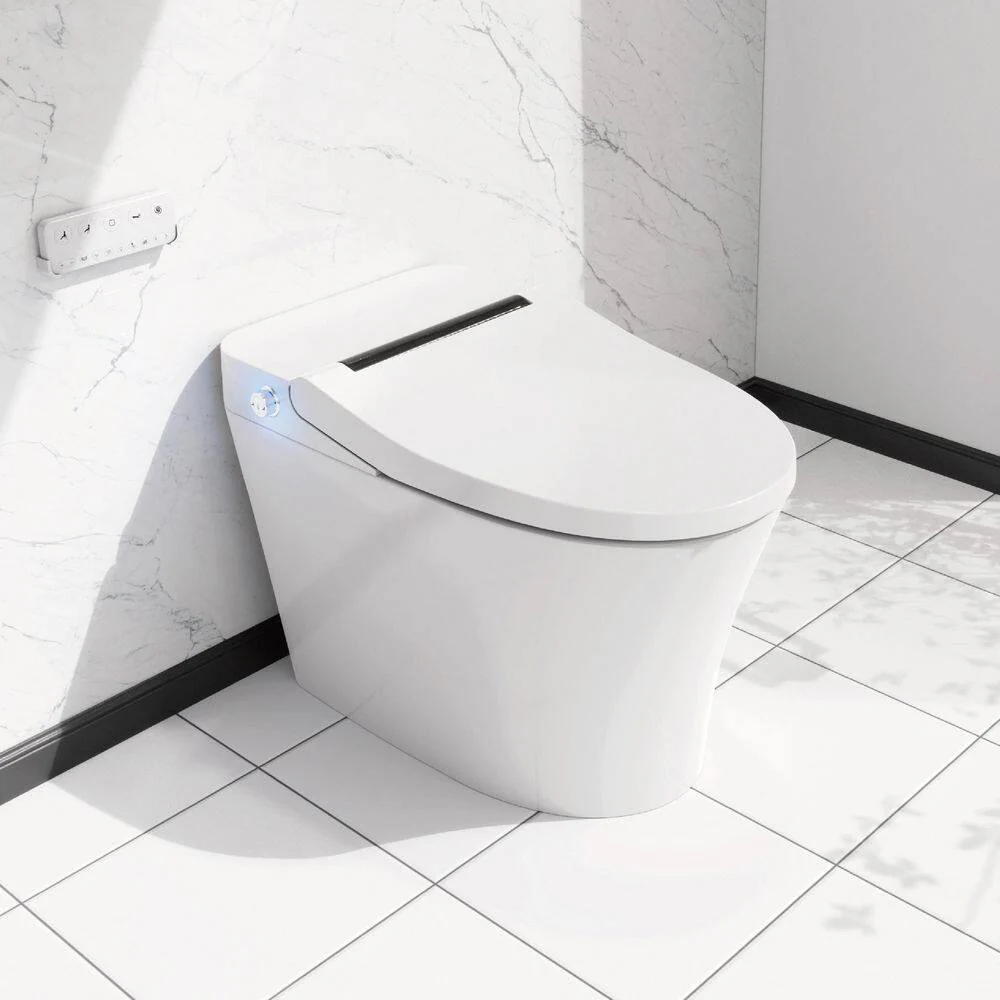 Unbranded Elongated Luxury Smart Bidet Toilet with Heated Seat & Automatic Flush - Image 2