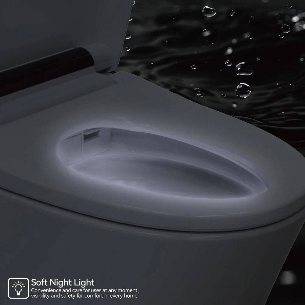 Unbranded Elongated Luxury Smart Bidet Toilet with Heated Seat & Automatic Flush - Image 5