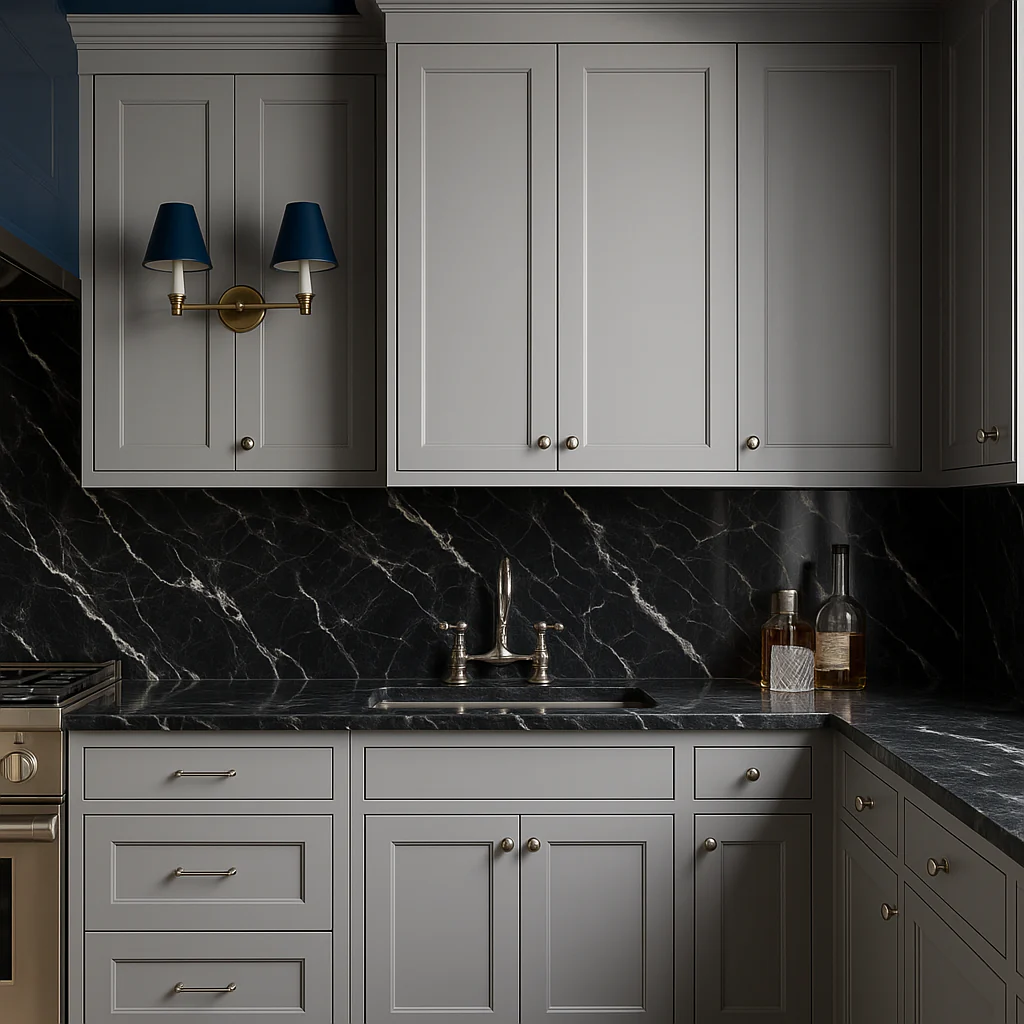 Unbranded Shaker Graystone Wall Kitchen Cabinet, 15 in. W x 12 in. D x 36 in. H - Image 4