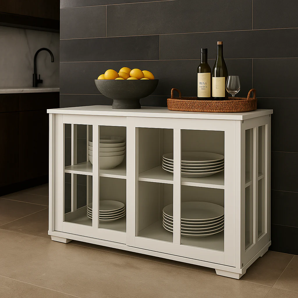 Unbranded White MDF Kitchen Base Cabinet - Ready to Assemble - Image 2