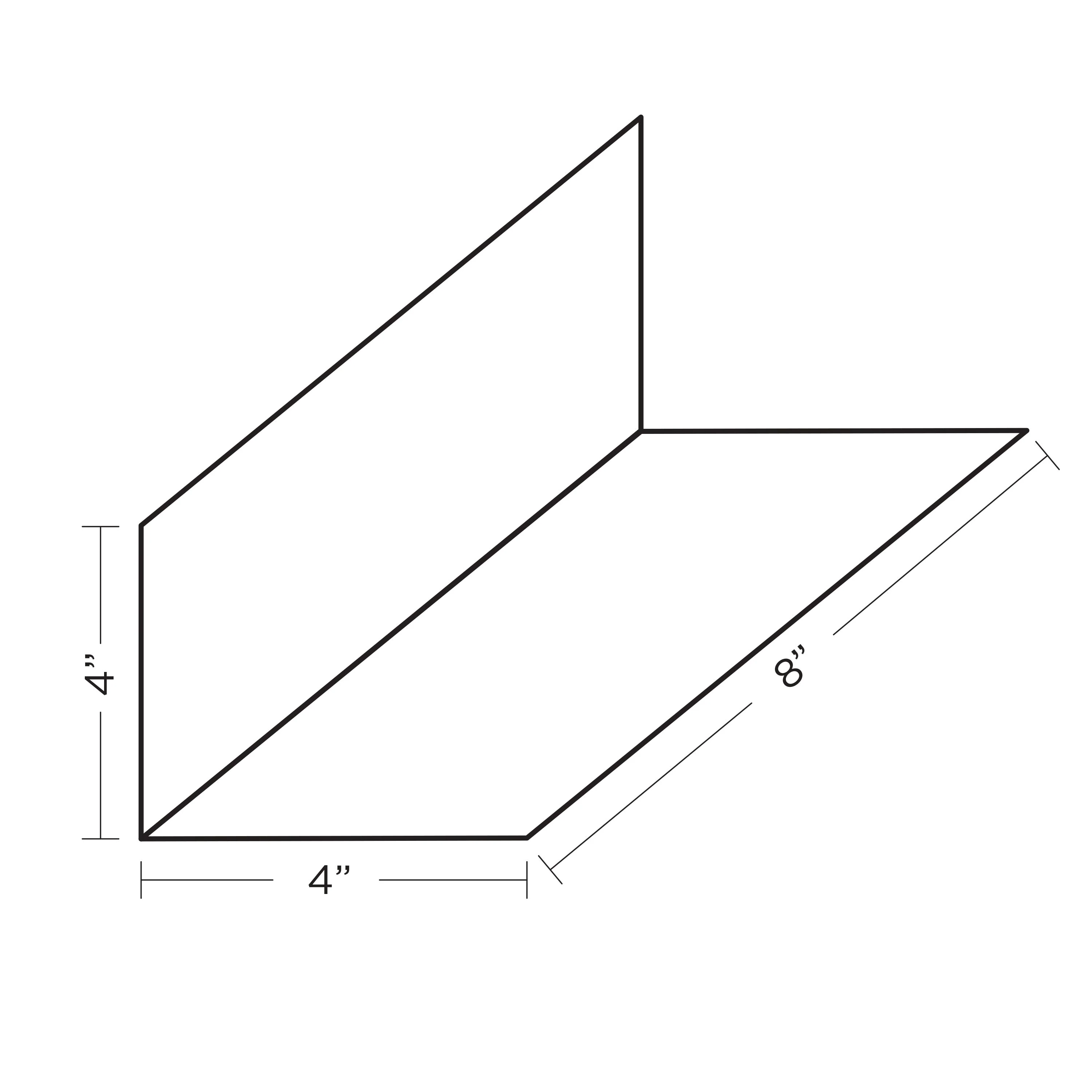 Union Corrugating 4-in x 8-in Silver Galvanized Steel Step Flashing (Pre-Bent 90°) - Image 2
