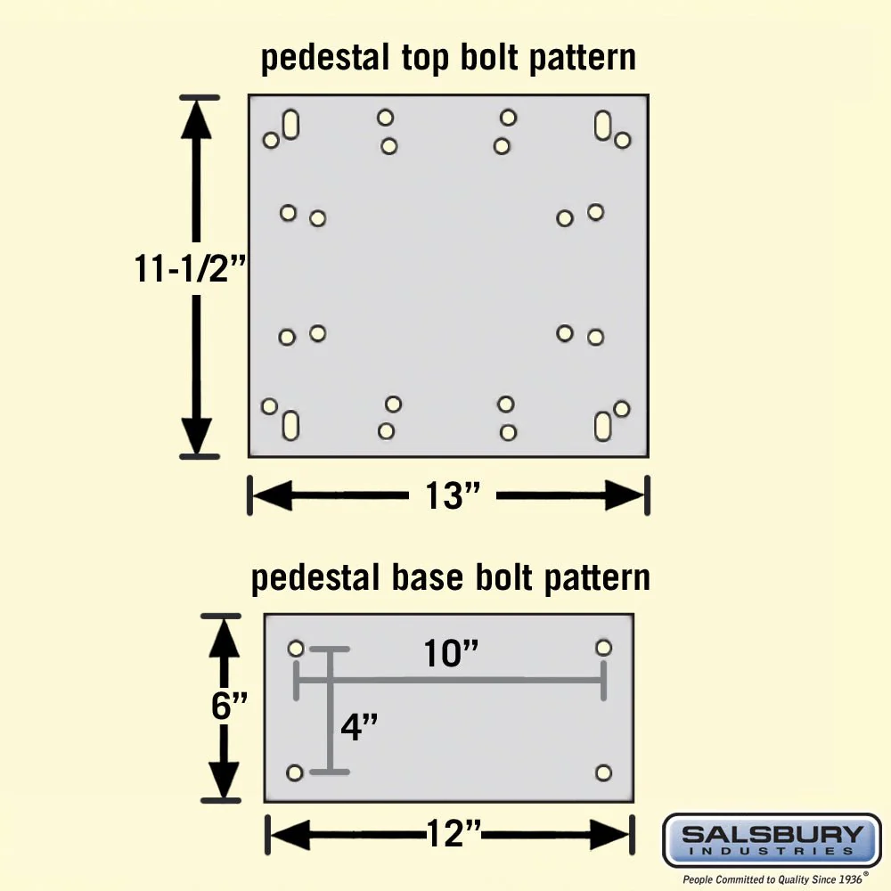 Universal Pedestal for NDCBU Mailbox Replacement - Image 2