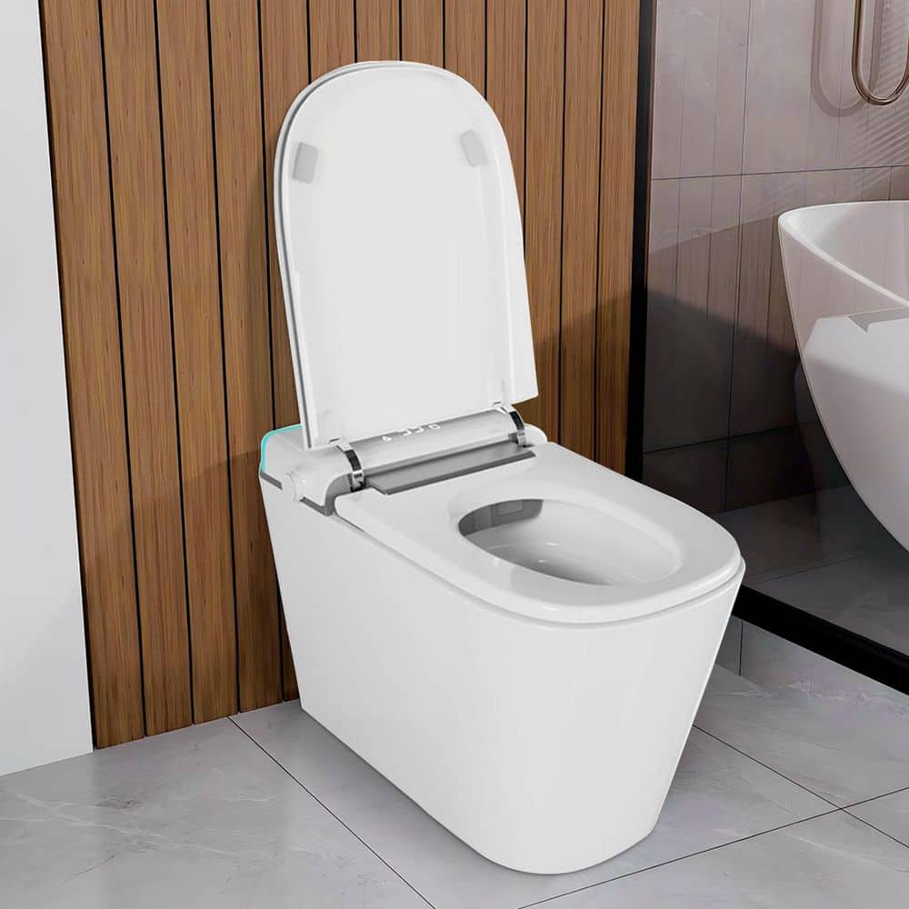UPIKER 12" 1-piece Smart Elongated Toilet with Heated Seat and Auto Flush - Image 2