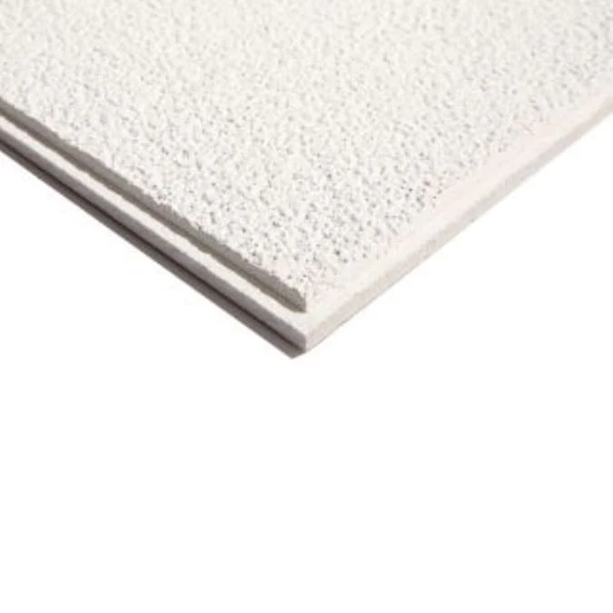 USG Ceilings 4-ft x 2-ft White Mineral Fiber Drop Ceiling Plank (6-Pack, 48-sq ft / Case) - Image 3