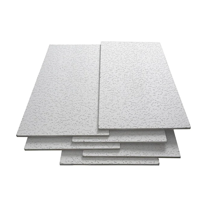 USG Ceilings 4-ft x 2-ft White Mineral Fiber Drop Ceiling Plank (8-Pack, 64-sq ft / Case) - Image 5