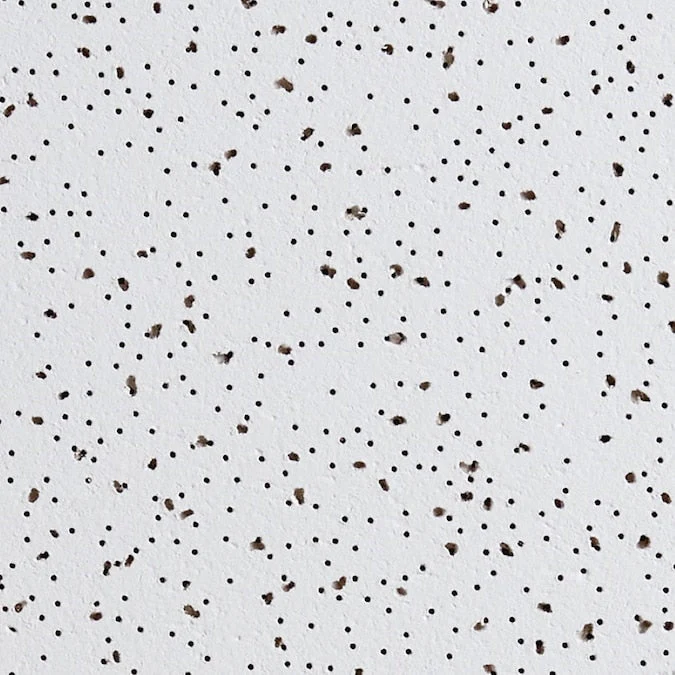 USG Ceilings 4-ft x 2-ft White Mineral Fiber Drop Ceiling Tile (4-Pack, 32-sq ft / Case) - Image 2