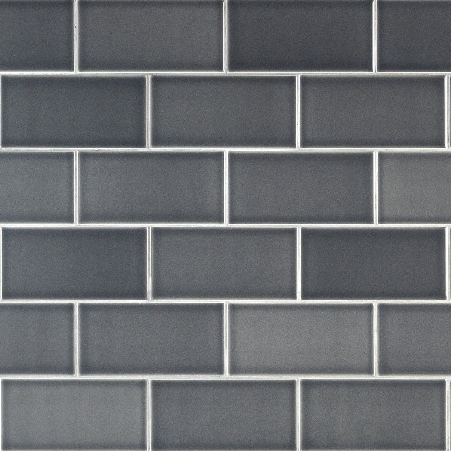 Vector Antracita Gray Polished Ceramic Subway Tile 4x8 - Image 2