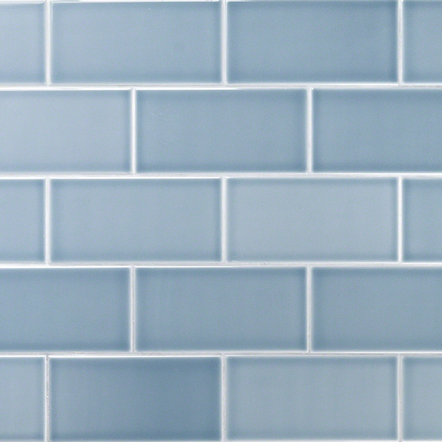 Vector Azul Blue 4x8 Polished Ceramic Subway Tile - Made in Spain - Image 2
